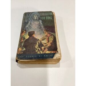 Vintage 1951 Boy Scouts of America Handbook for Boys 5th Edition 4th Printing